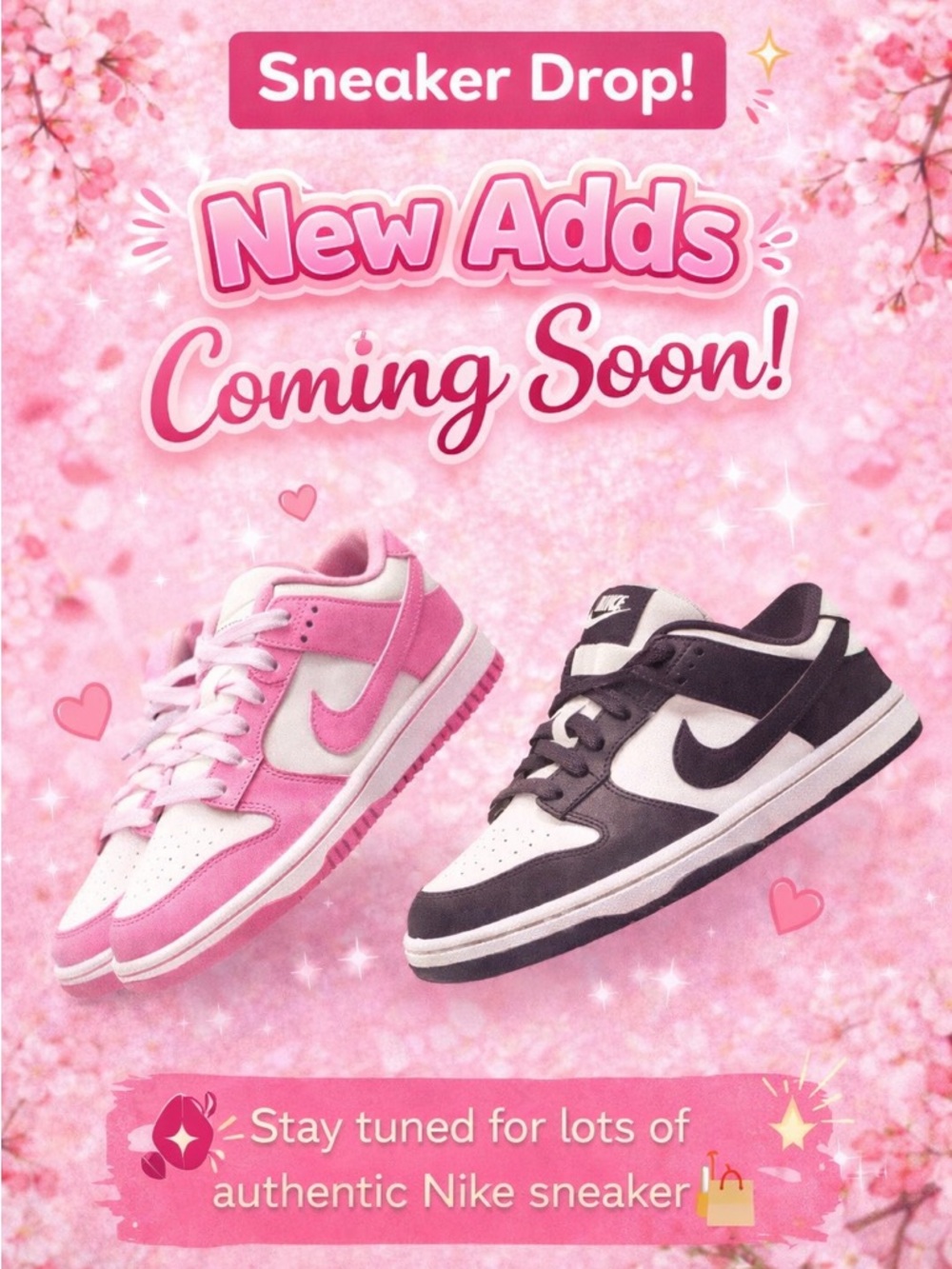 💗 Sneaker Drop Coming Soon 👟✨ Nike Finds + New Adds!